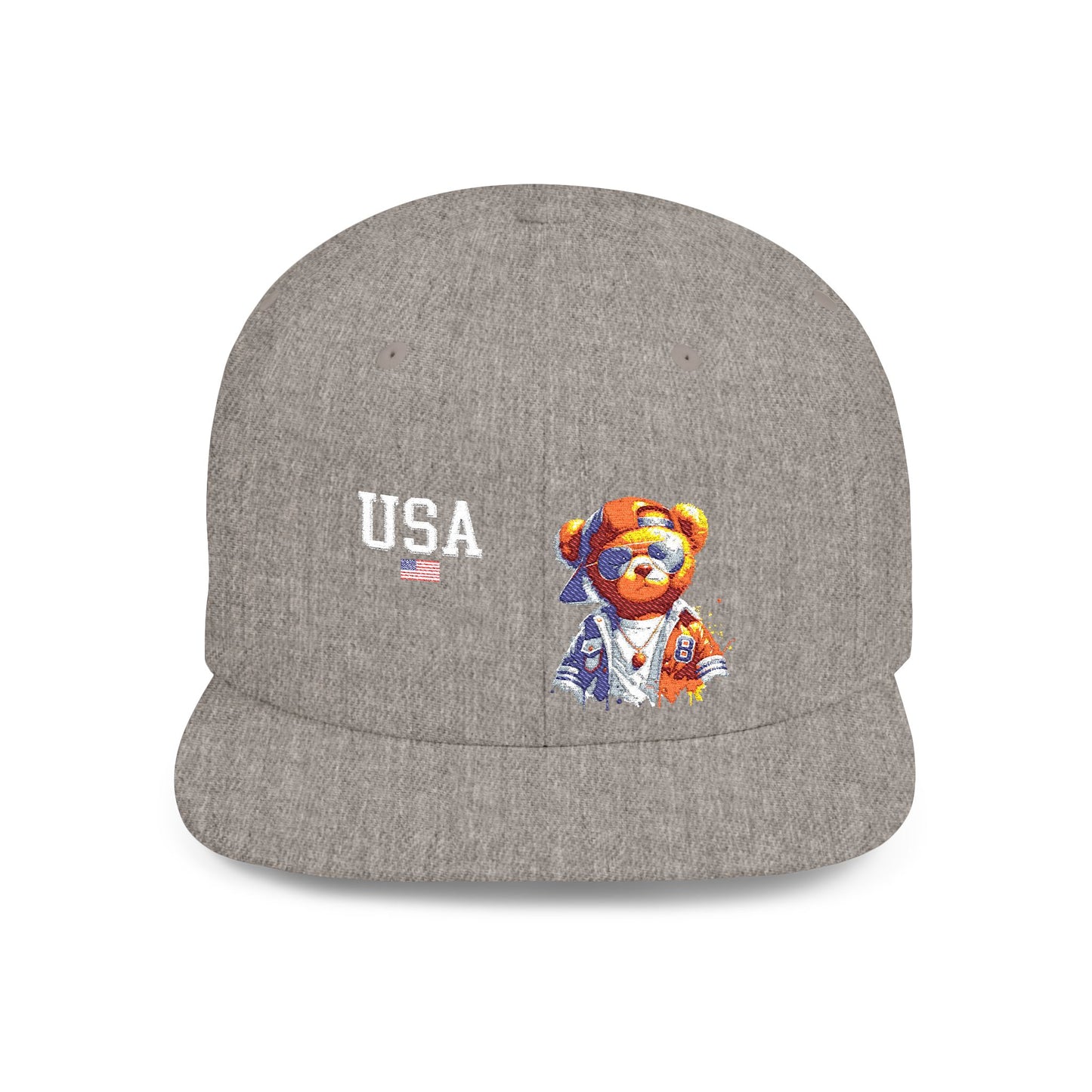 Princess Grace  TEAM USA  Flat Bill Snapback Hat
