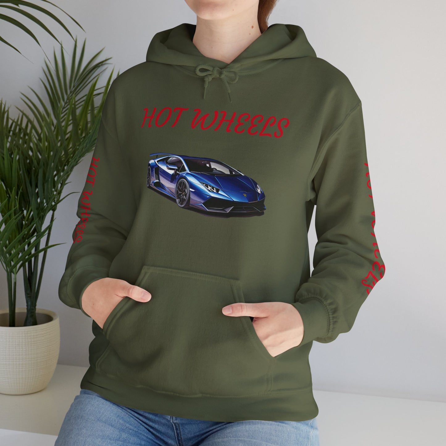 Princess Grace  Hot Wheels Unisex Heavy Blend Hoodie  Cool Car Graphic Sweatshirt for Auto Enthusiasts