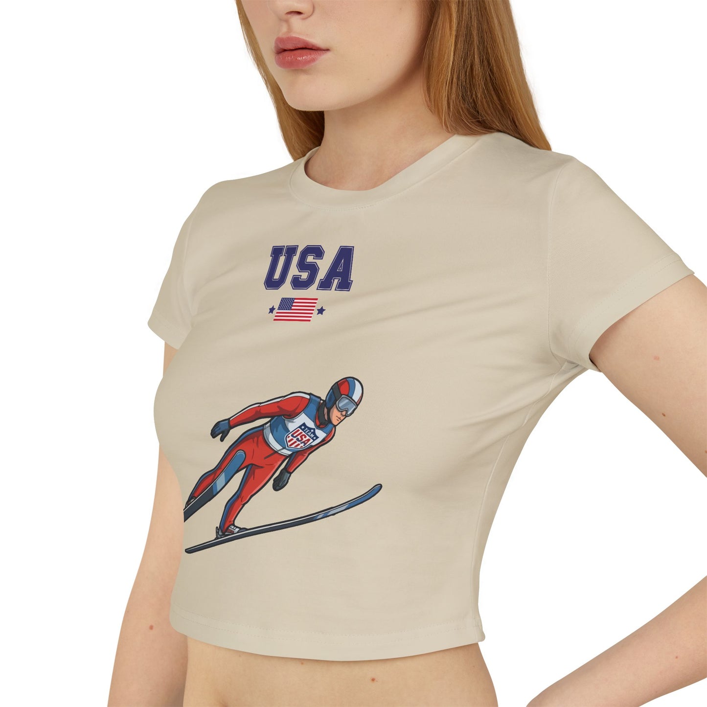 Princess Grace  TEAM USA  Women's Baby Tee