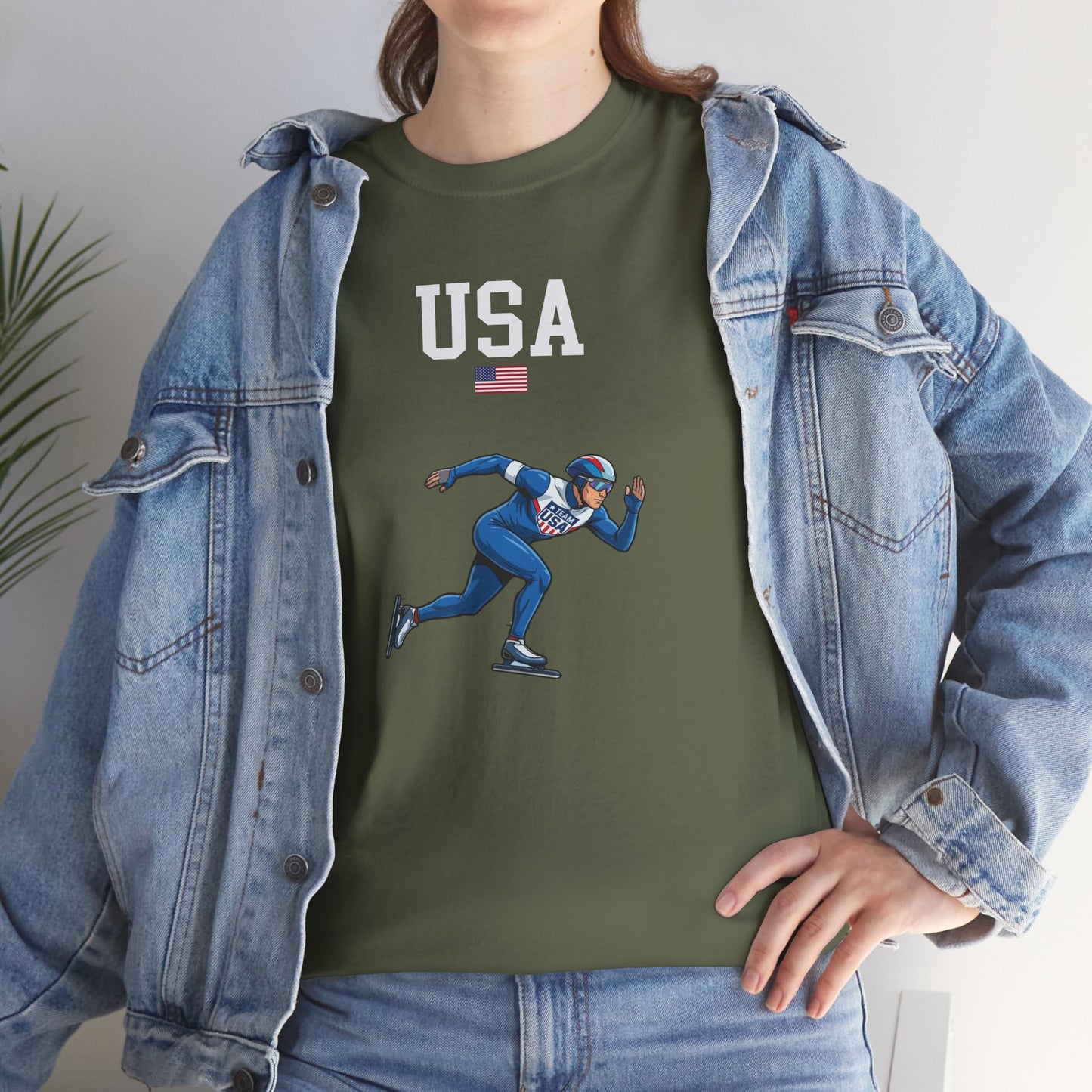 Princess Grace  TEAM USA  Unisex Heavy Cotton Tee