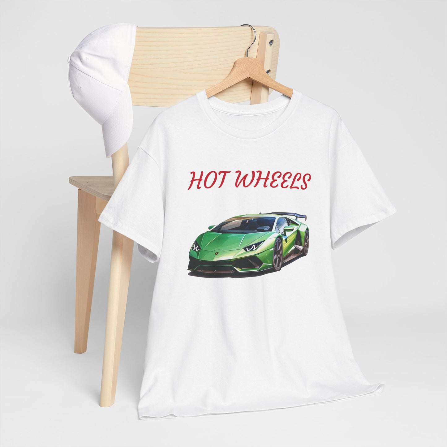 Princess Grace  Hot Wheels Unisex Heavy Cotton Tee Car Enthusiast Graphic T-Shirt