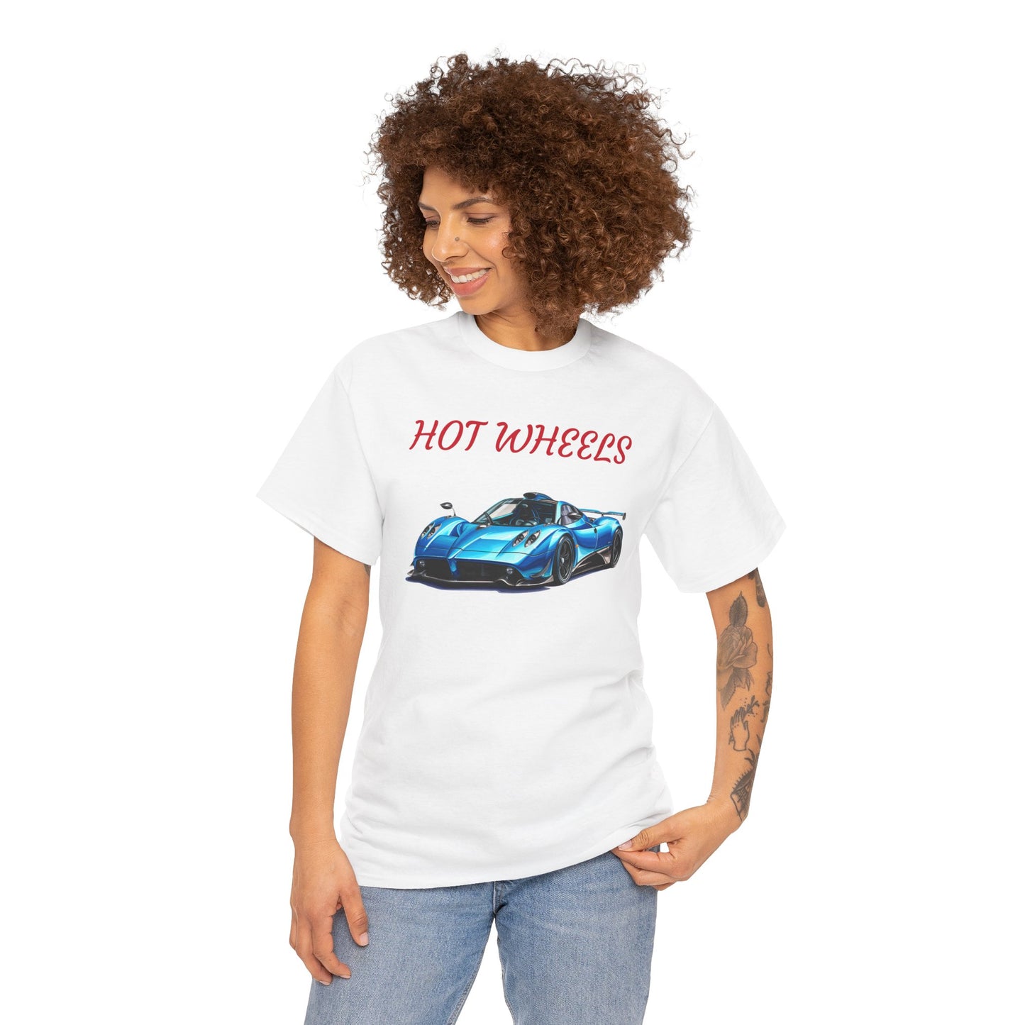 Princess Grace  Hot Wheels Unisex Heavy Cotton Tee Perfect for Car Enthusiasts