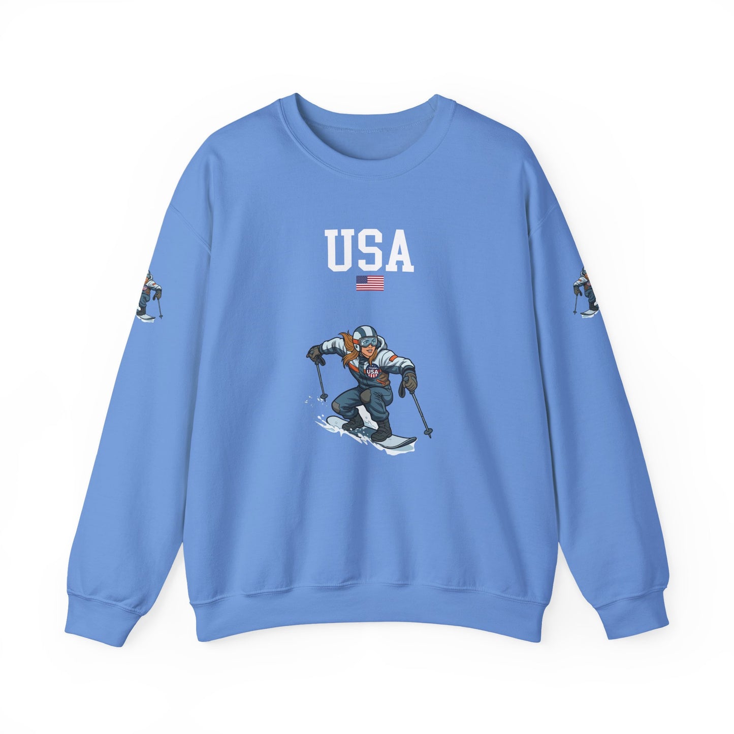 Princess Grace  TEAM USA  Unisex Heavy Blend  Crewneck Sweatshirt