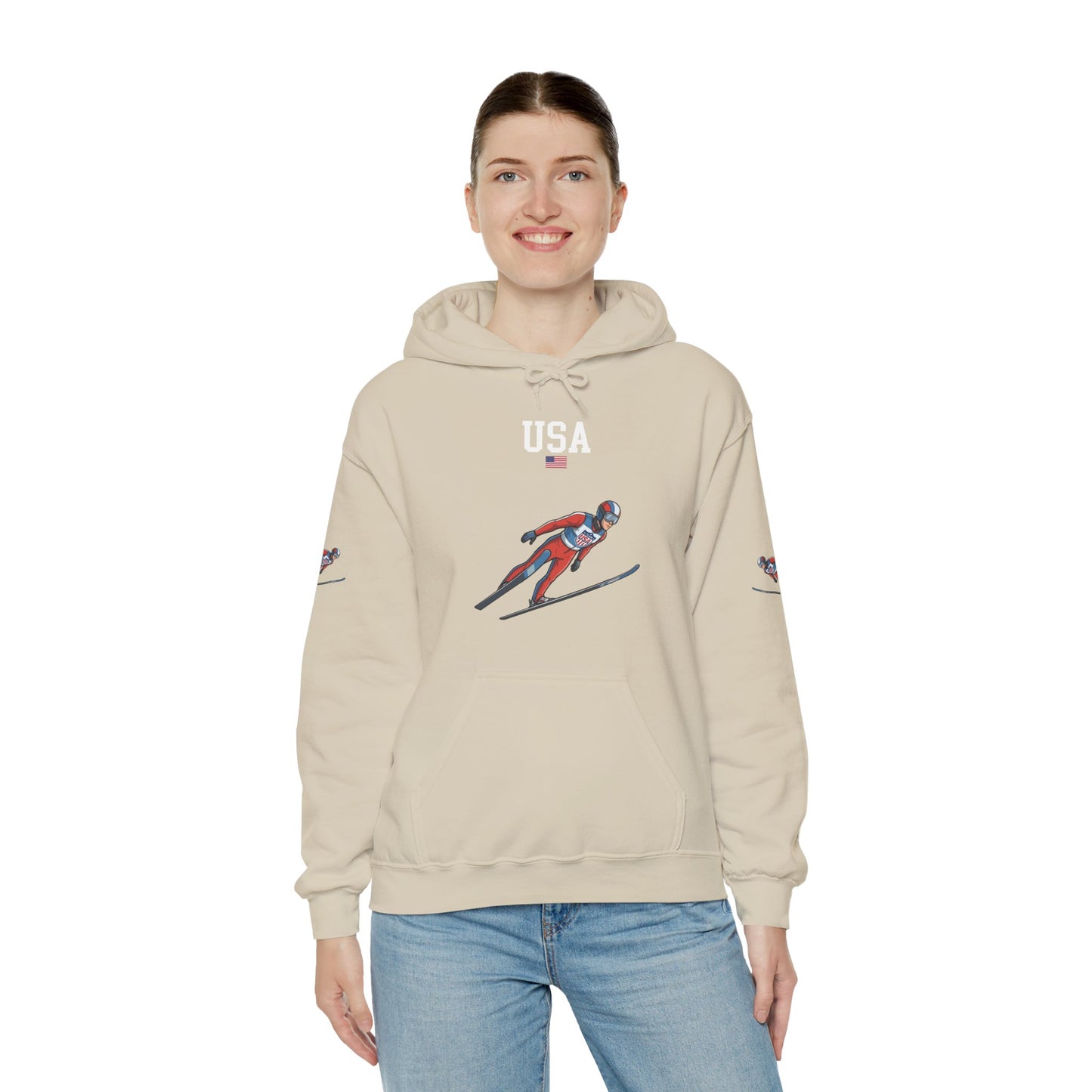 Princess Grace  TEAM USA  Unisex Heavy Blend Hooded Sweatshirt