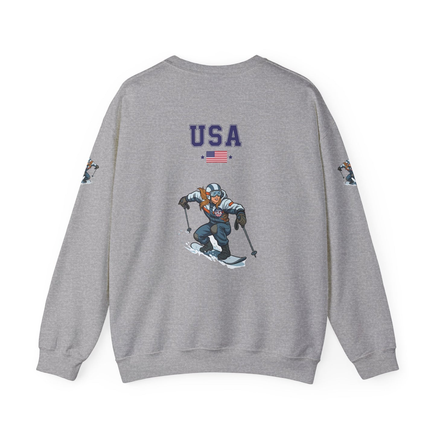 Princess Grace  TEAM USA  Unisex Heavy Blend  Crewneck Sweatshirt