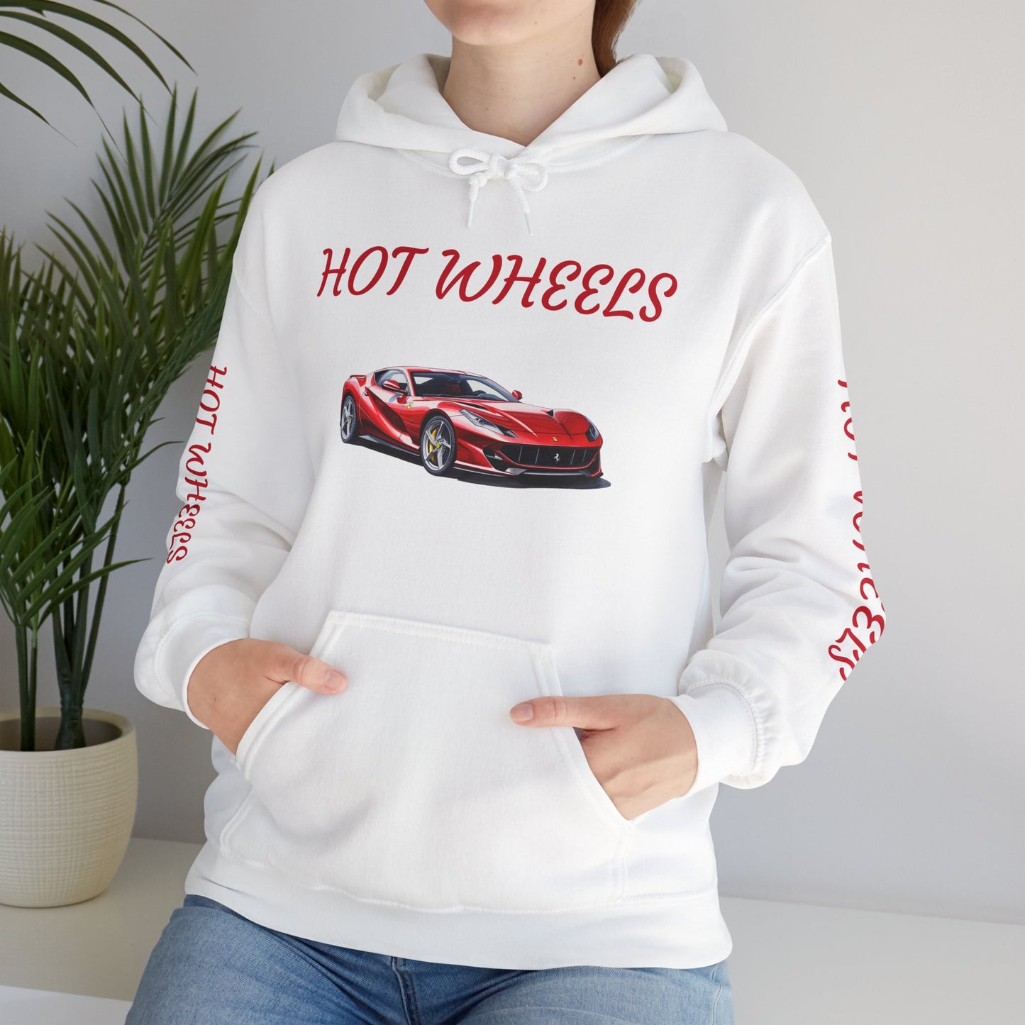 Princess Grace  Hot Wheels Unisex Hooded Sweatshirt  Car Enthusiast Apparel