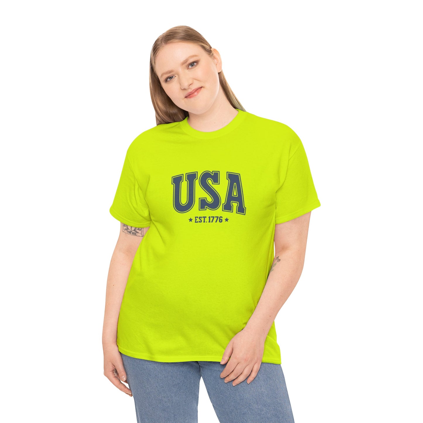 Princess Grace  TEAM USA   Unisex Heavy  Cotton Tee