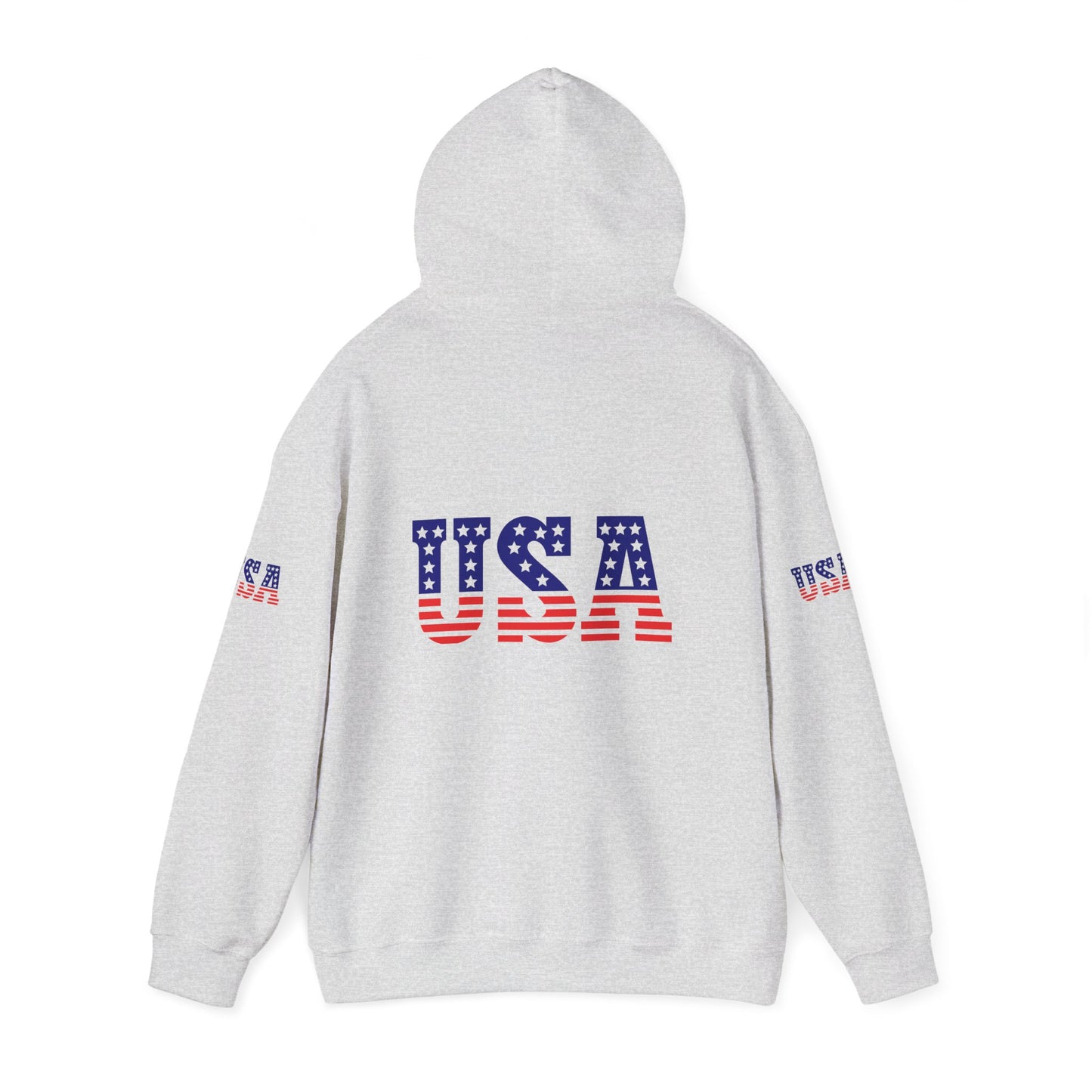 Princess Grace  TEAM USA  Unisex Heavy Blend  Hooded Sweatshirt  Patriotic Eagle Design