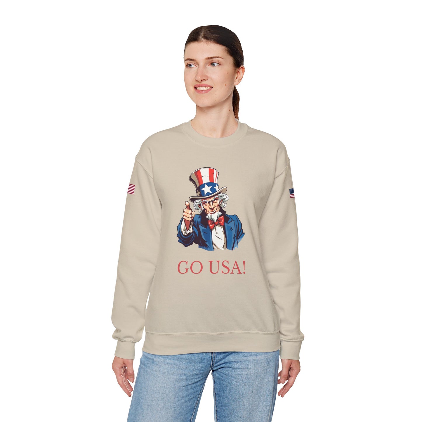 Princess Grace TEAM USA Unisex Heavy Blend Crewneck Sweatshirt