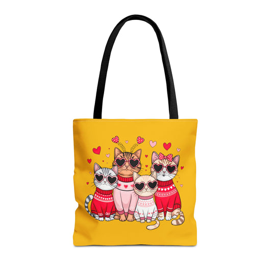 Princess Grace  Cute Cat Lovers Tote Bag - Purr-fect Gift for Pet Owners