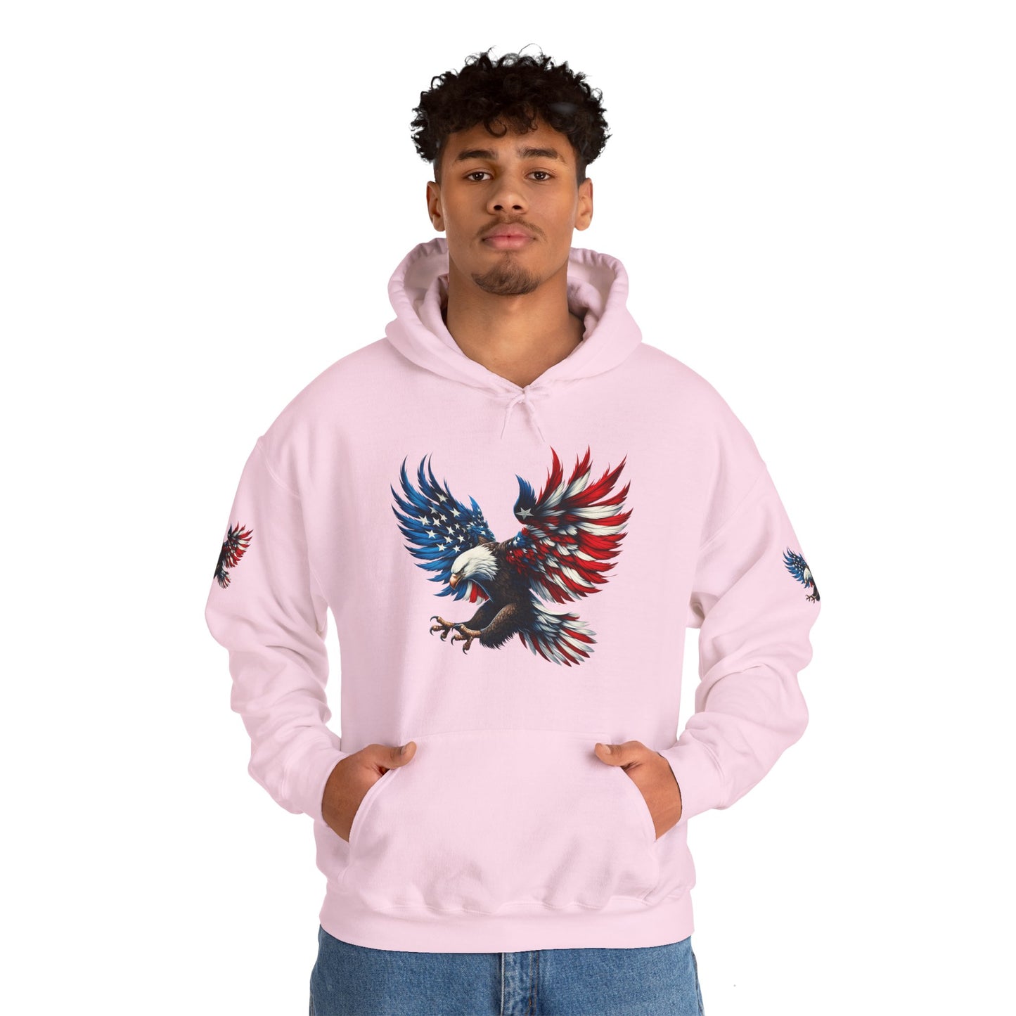 Princess Grace American Eagle Unisex Heavy Blend Hooded Sweatshirt