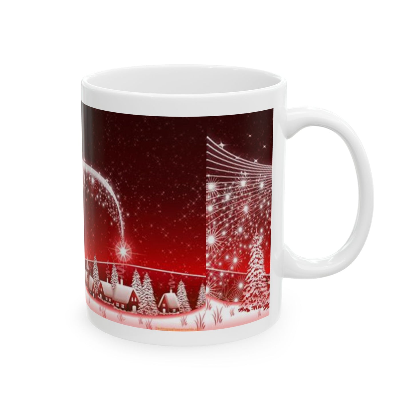 Princess Grace Christmas Winter Wonderland Ceramic Mug  11oz & 15oz