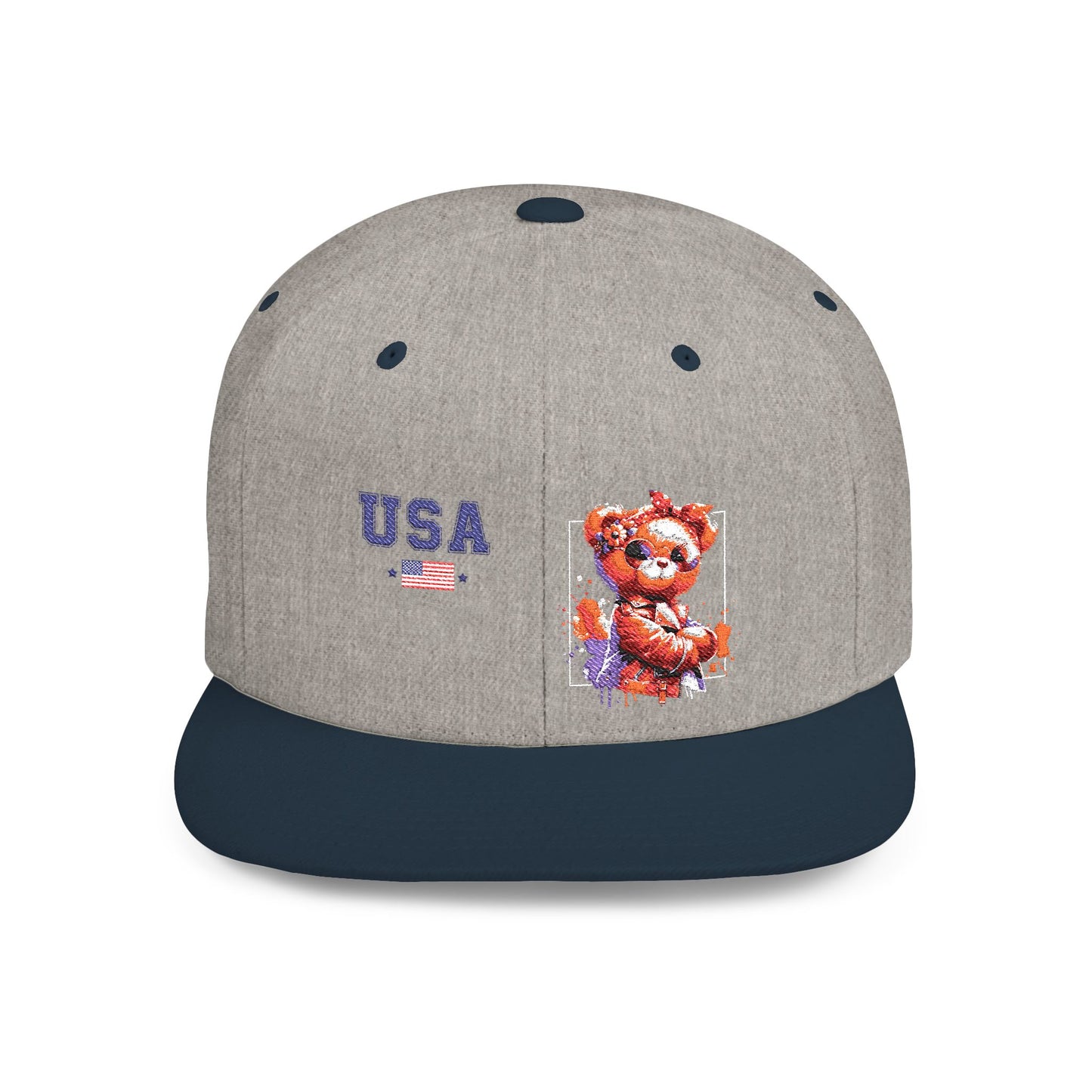 Princess Grace  TEAM USA  Flat Bill Snapback Hat