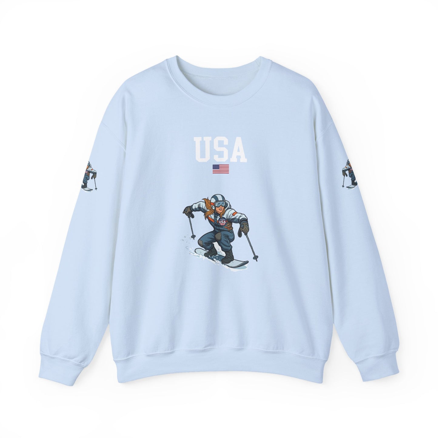 Princess Grace  TEAM USA  Unisex Heavy Blend  Crewneck Sweatshirt