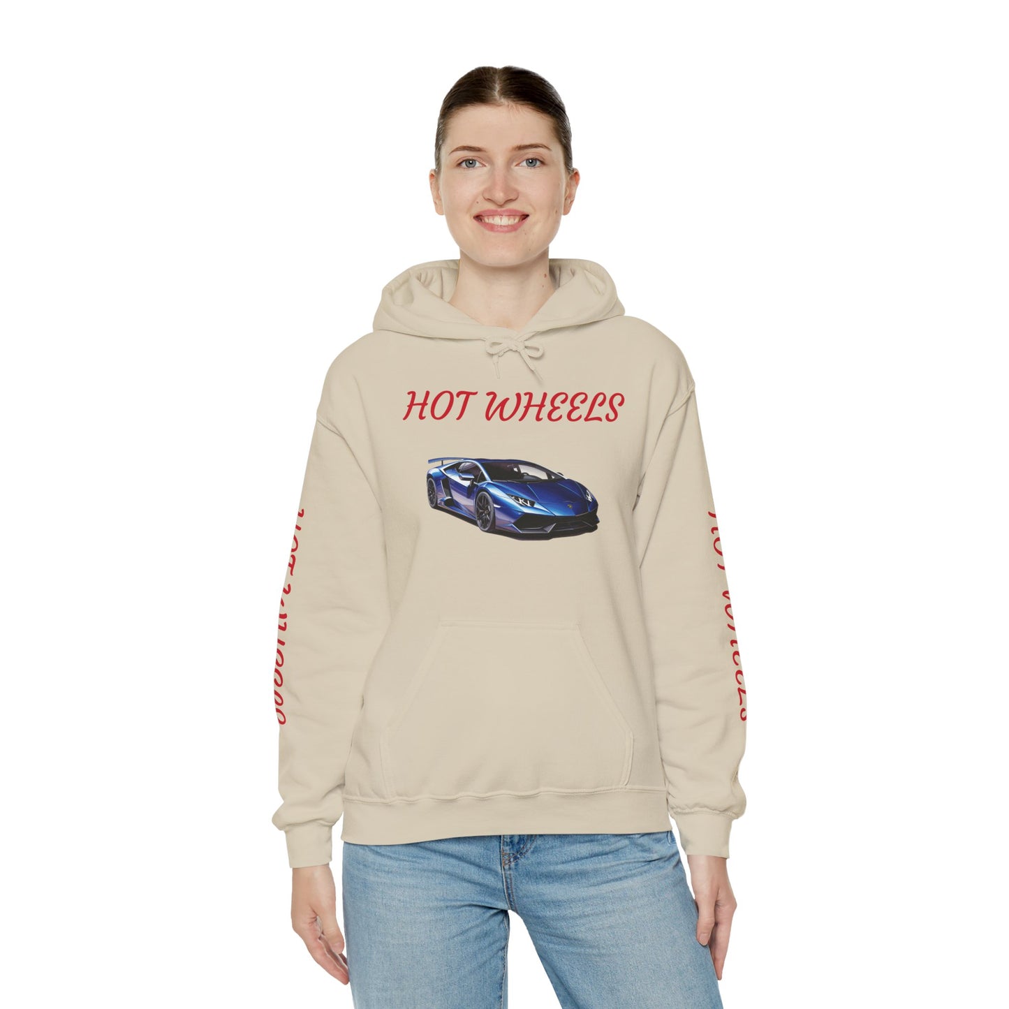 Princess Grace  Hot Wheels Unisex Heavy Blend Hoodie  Cool Car Graphic Sweatshirt for Auto Enthusiasts