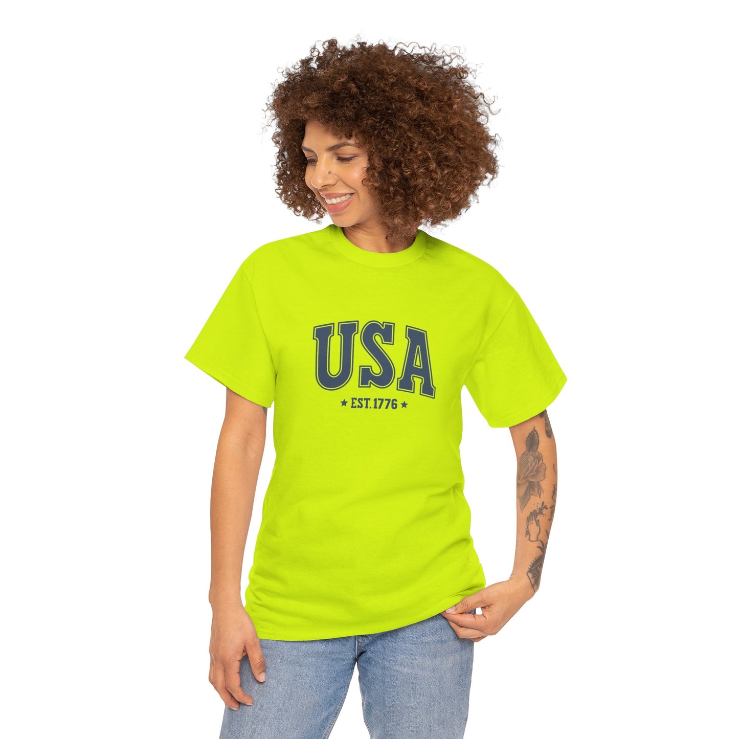 Princess Grace  TEAM USA   Unisex Heavy  Cotton Tee