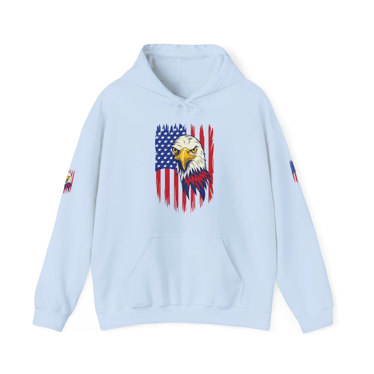 Princess Grace  Patriotic Eagle Unisex Heavy Blend Hoodie