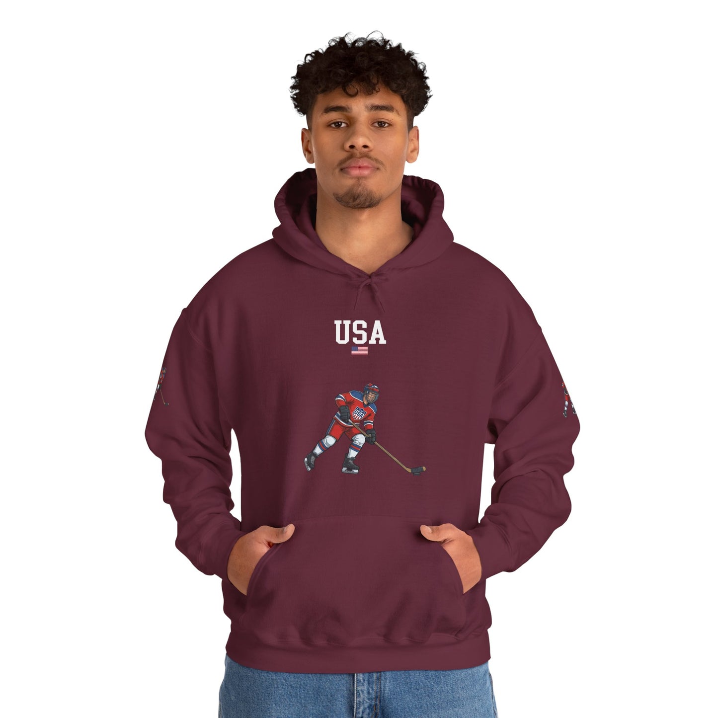 Princess Grace  TEAM USA  Unisex Heavy Blend Hooded Sweatshirt