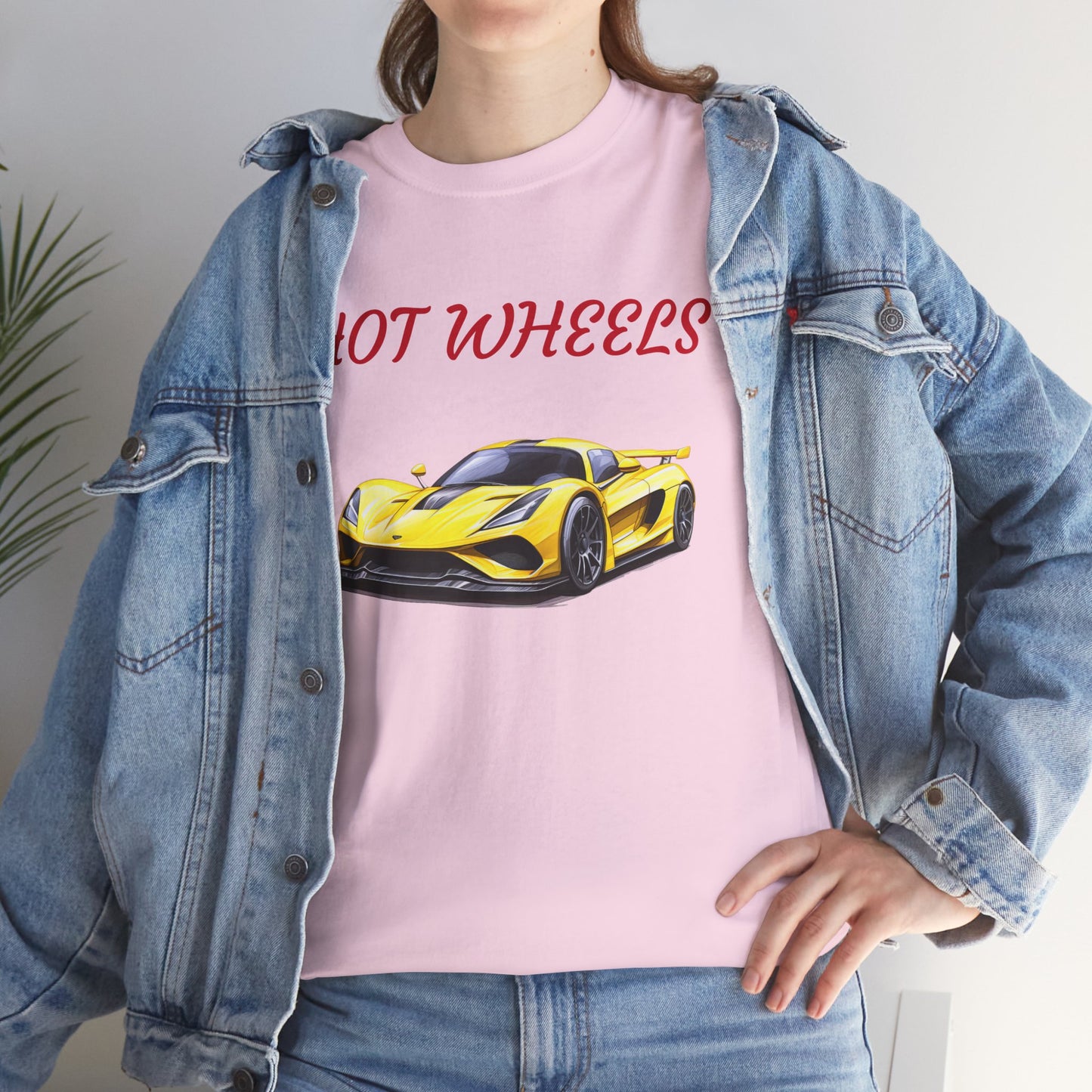 Princess Grace  Hot Wheels Unisex Heavy Cotton Tee Perfect for Car Enthusiasts