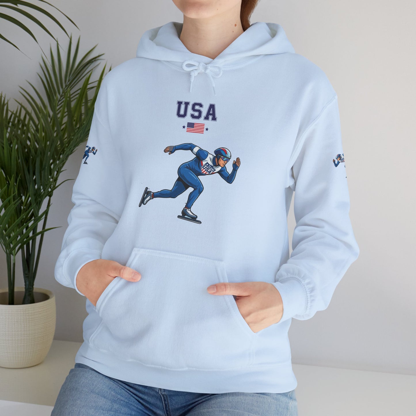 Princess Grace  TEAM USA  Unisex Heavy Blend Hooded Sweatshirt