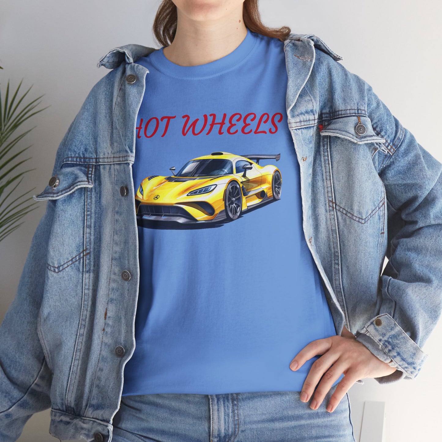 Princess Grace  Hot Wheels Unisex Heavy Cotton Tee Perfect for Car Enthusiasts