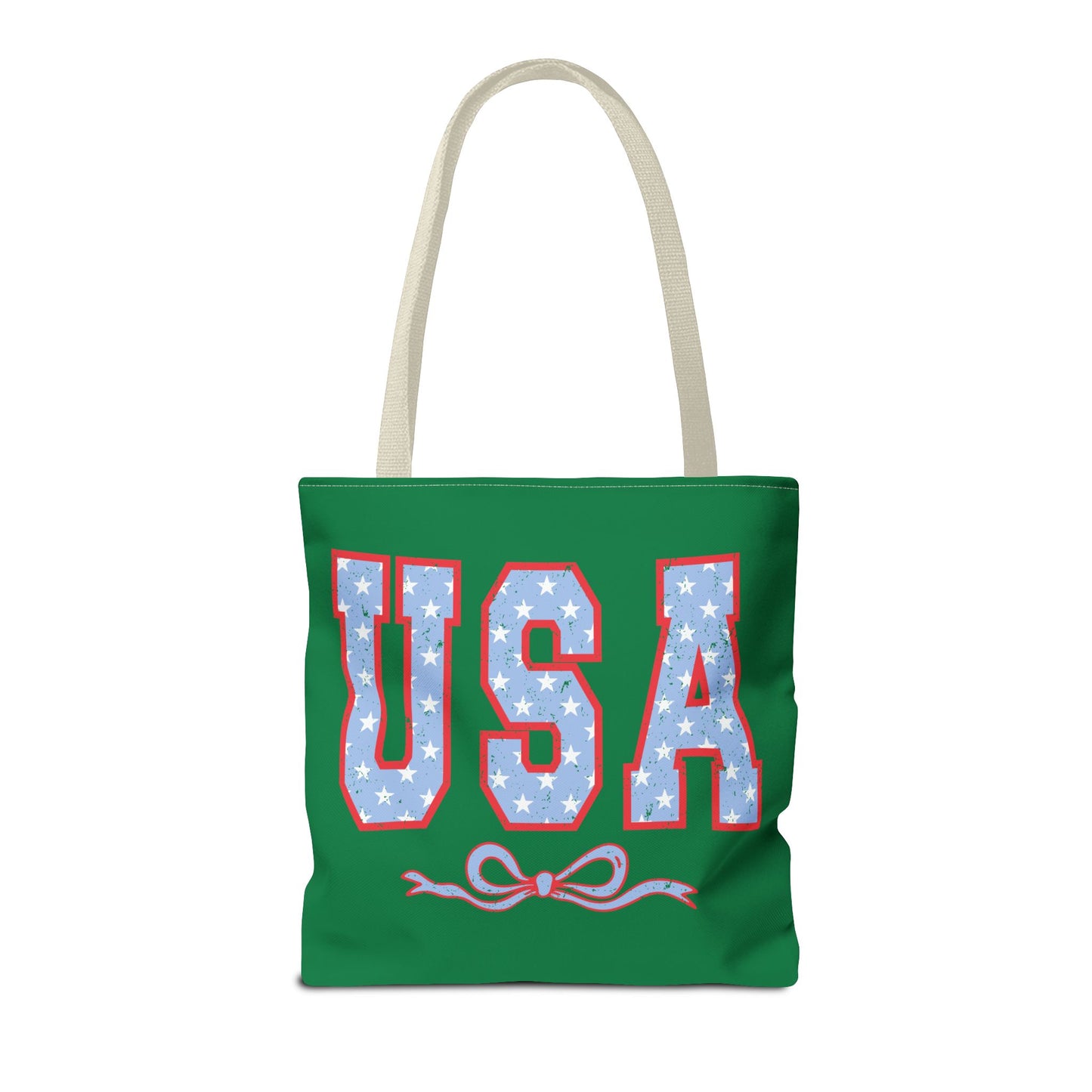Princess Grace USA Patriotic Tote Bag for Independence Day Celebrations