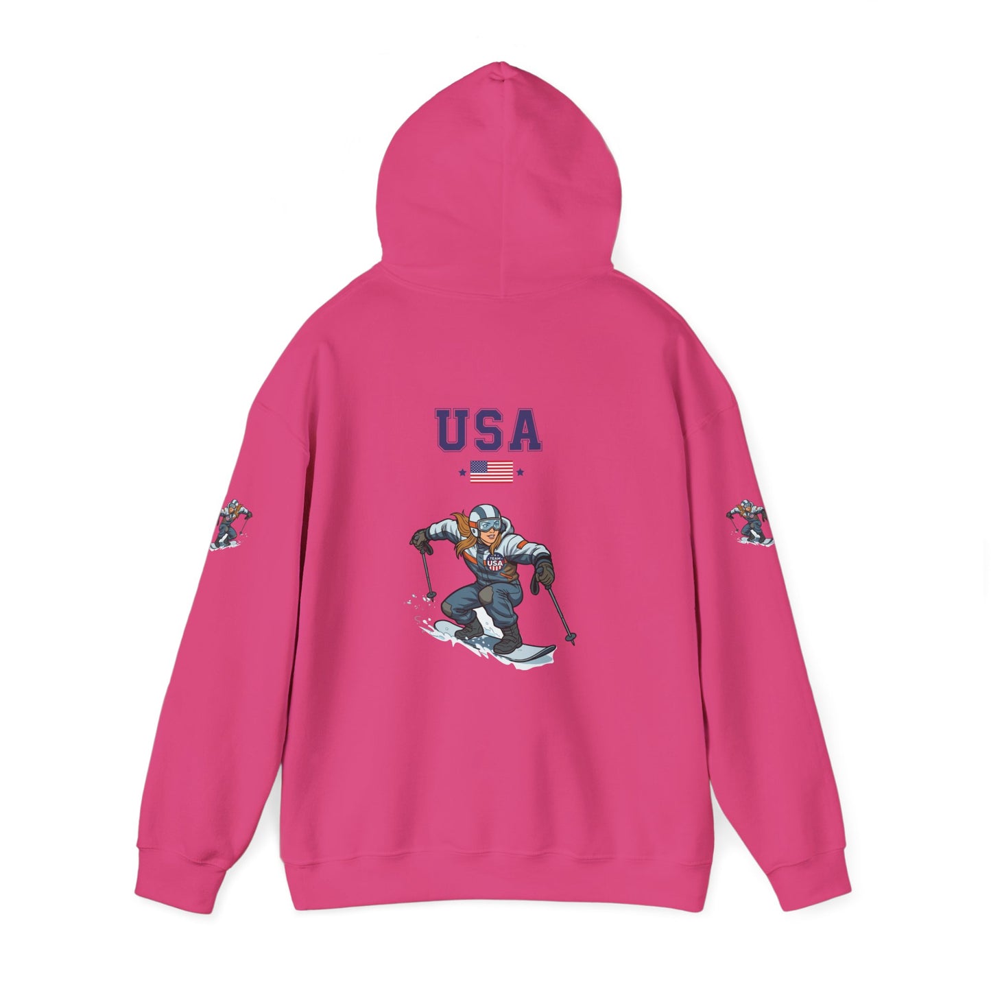 Princess Grace  TEAM USA  Unisex Heavy Blend Hooded Sweatshirt