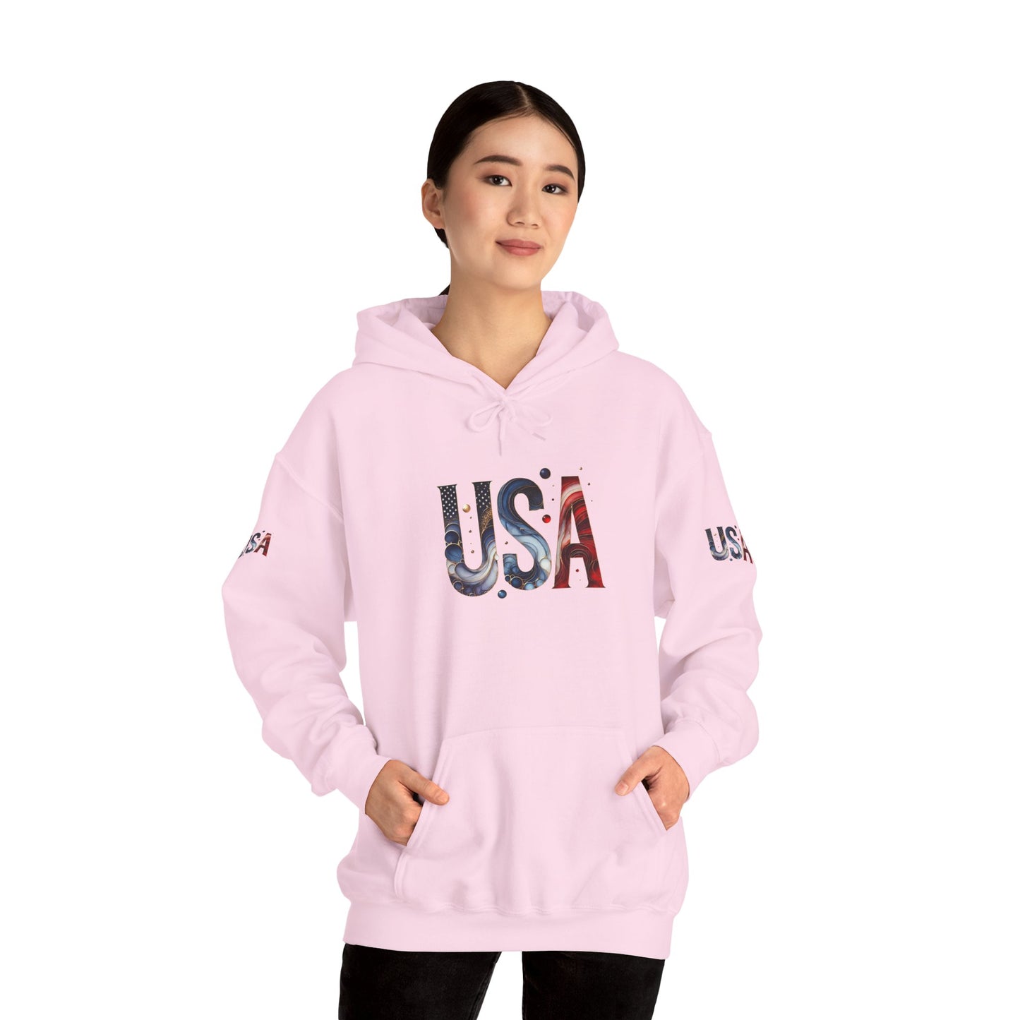 Princess Grace  TEAM USA  Unisex Heavy Bled   Hooded Sweatshirt