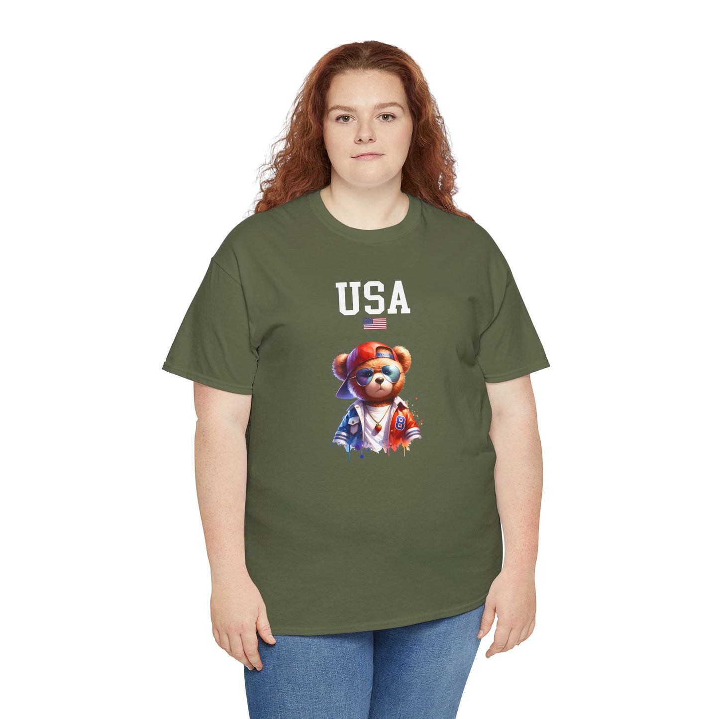 Princess Grace  TEAM USA  Unisex Heavy Cotton Tee