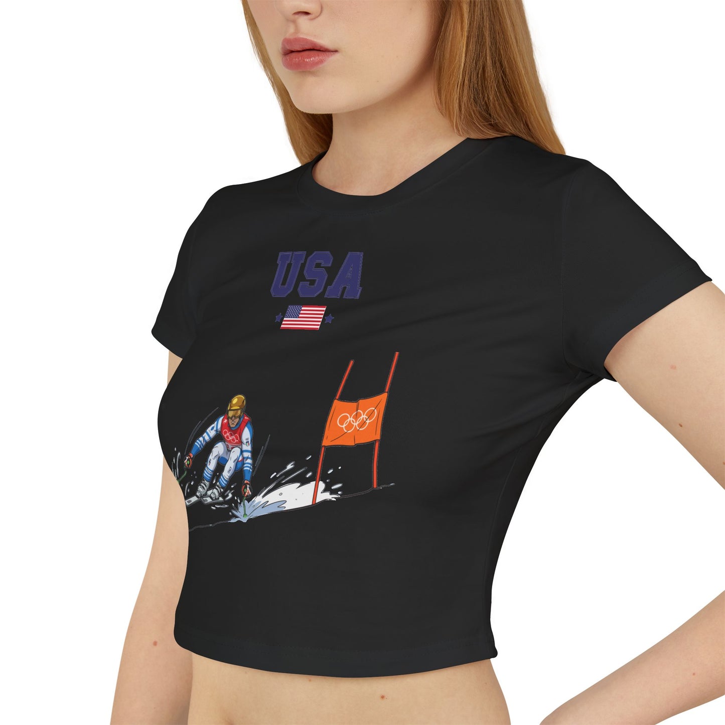 Princess Grace  TEAM USA  Women's Baby Tee