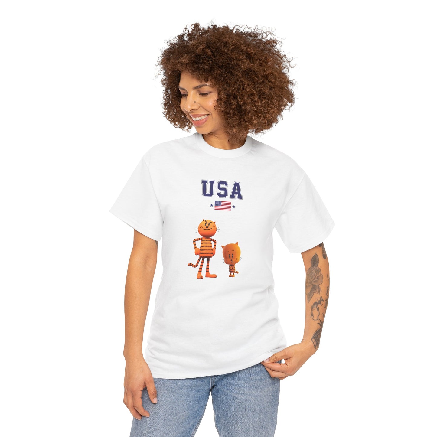Princess Grace  TEAM USA  Unisex Heavy Cotton Tee
