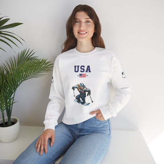 Princess Grace  TEAM USA  Unisex Heavy Blend  Crewneck Sweatshirt