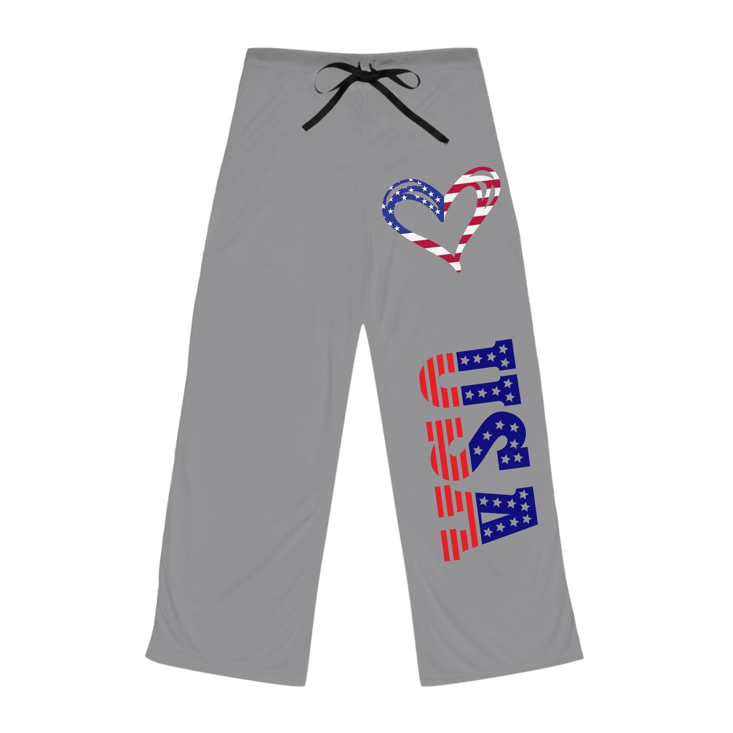 Princes  Grace  Patriotic Women's Pajama Pants  USA Love Design