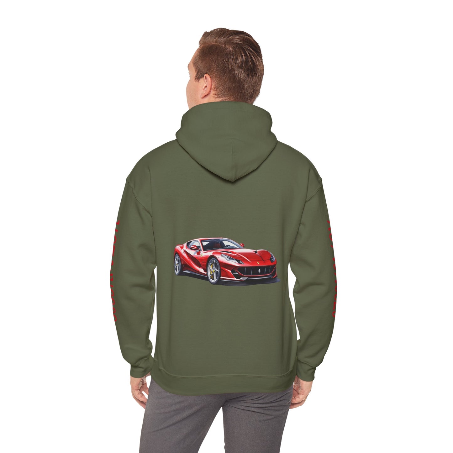 Princess Grace  Hot Wheels Unisex Hooded Sweatshirt  Car Enthusiast Apparel