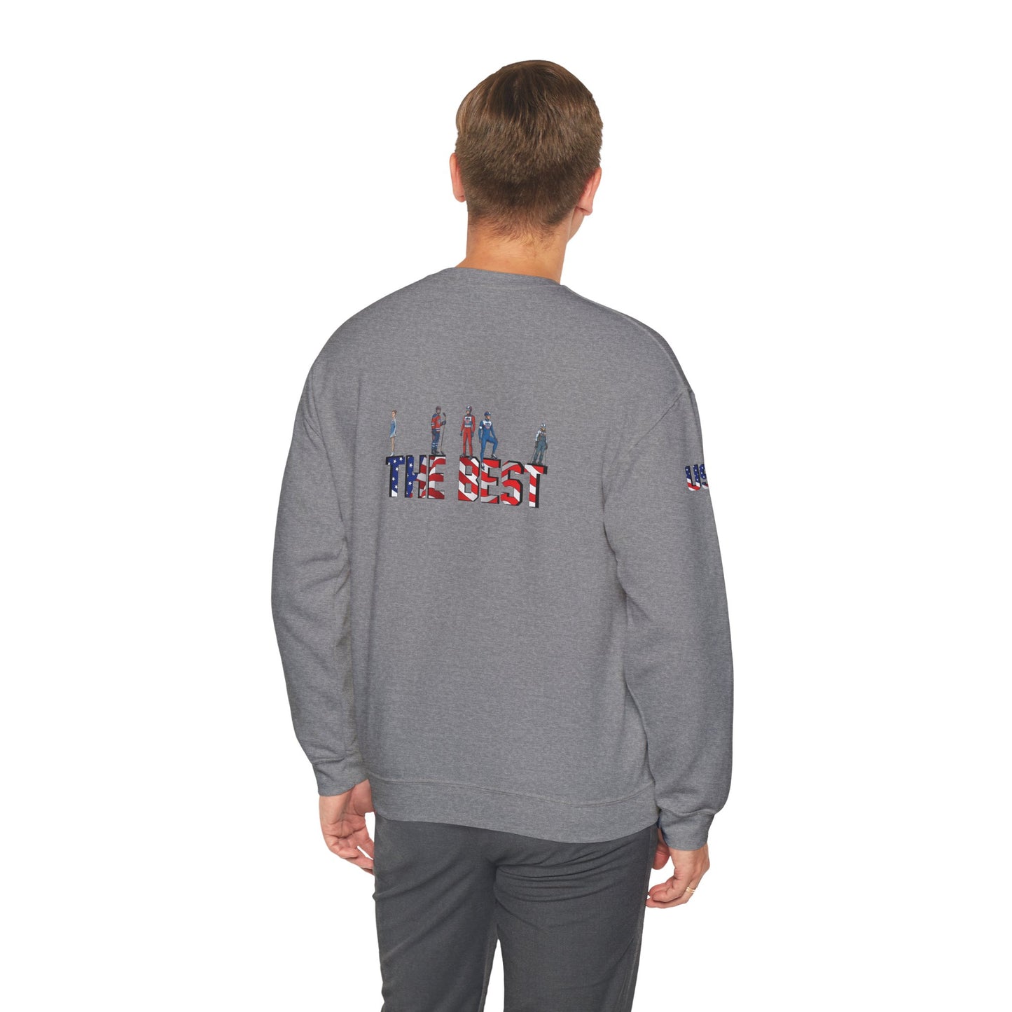 Princess Grace  TEAM USA  Unisex Heavy Blend  Crewneck Sweatshirt