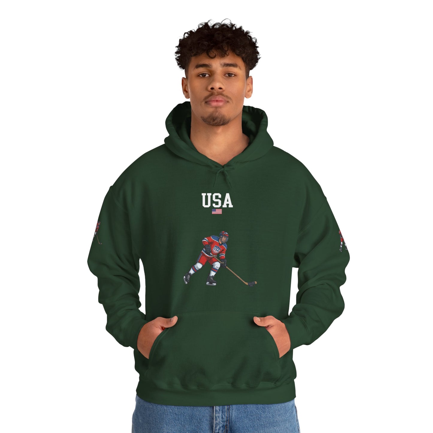 Princess Grace  TEAM USA  Unisex Heavy Blend Hooded Sweatshirt
