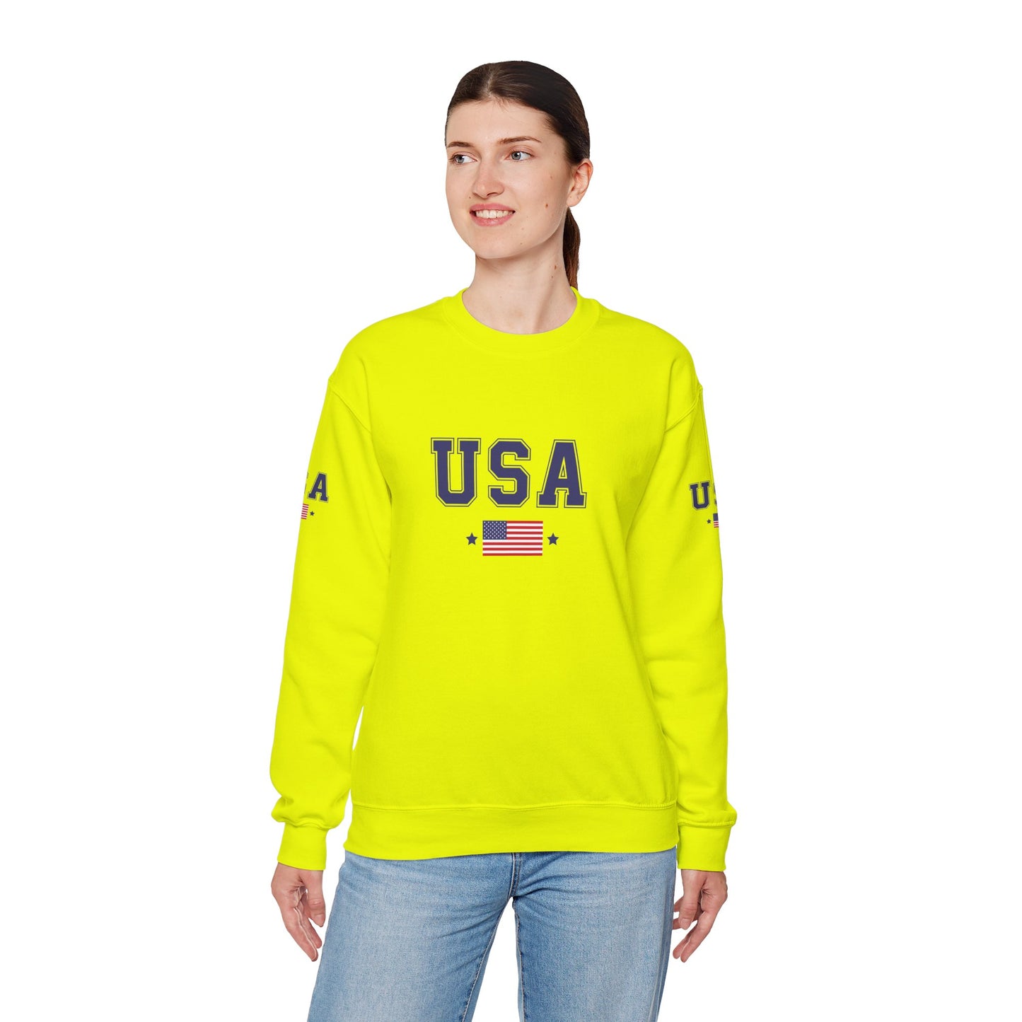 Princess Grace TEAM USA  Unisex Heavy Blend Crewneck Sweatshirt
