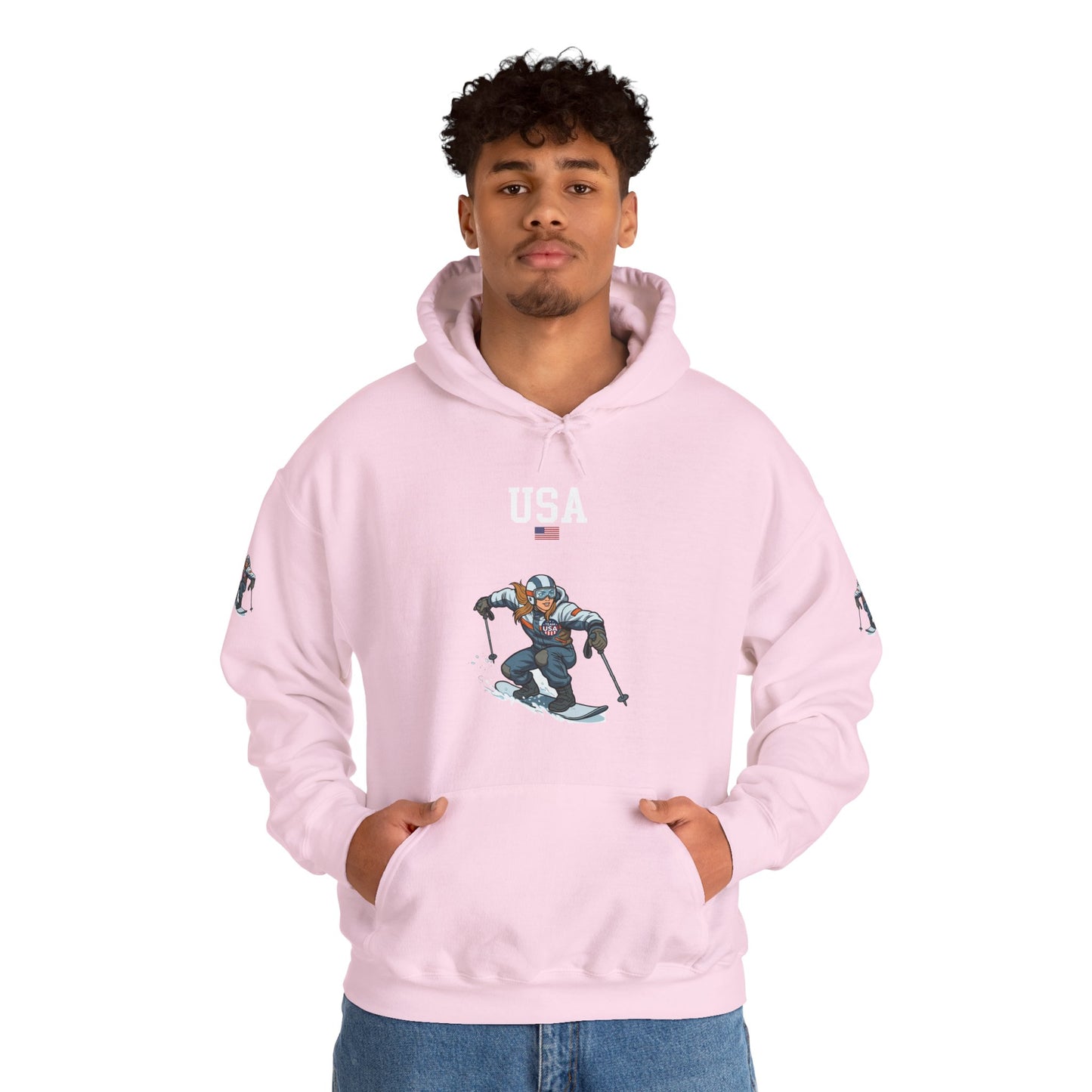 Princess Grace  TEAM USA  Unisex Heavy Blend Hooded Sweatshirt