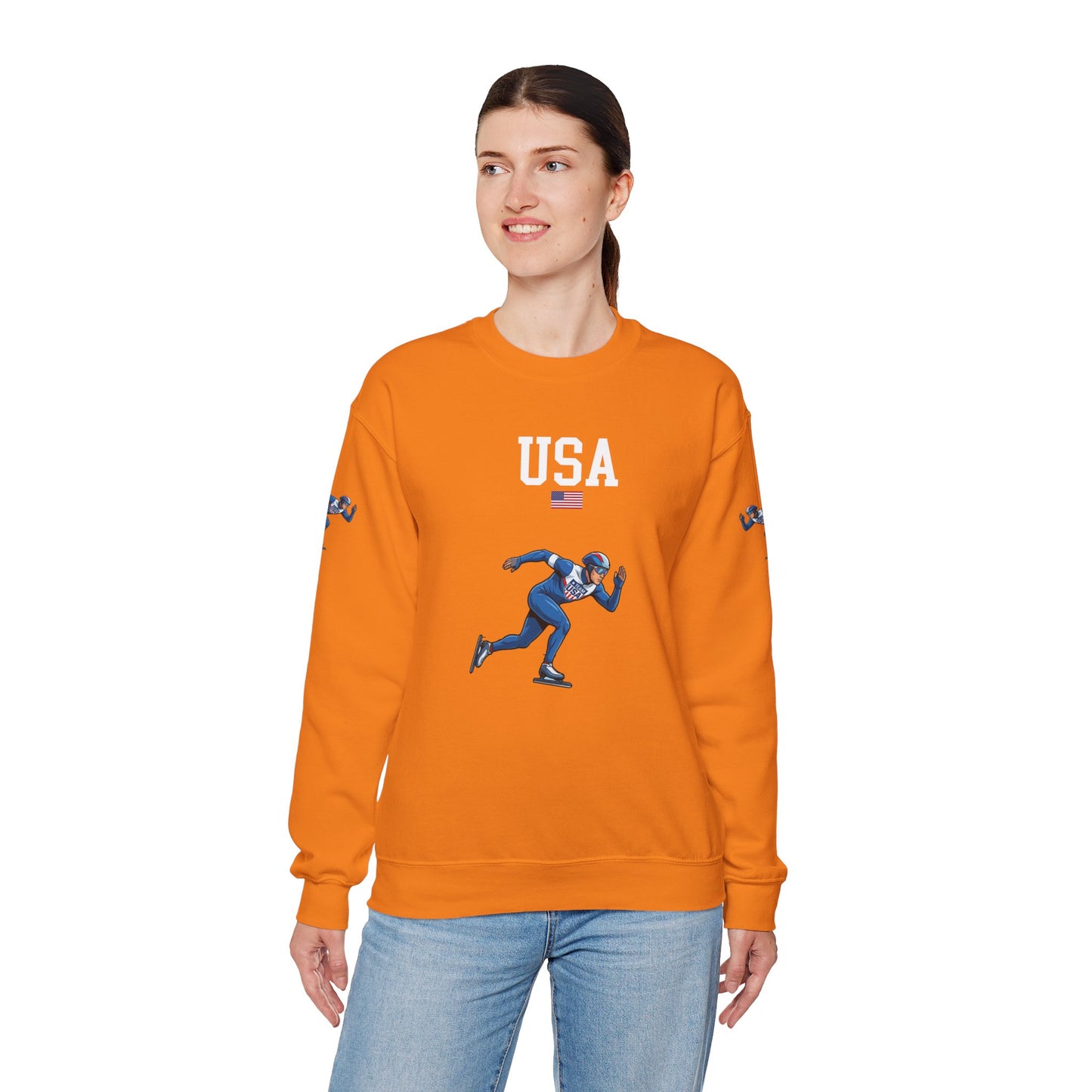 Princess Grace  TEAM USA  Unisex Heavy Blend  Crewneck Sweatshirt