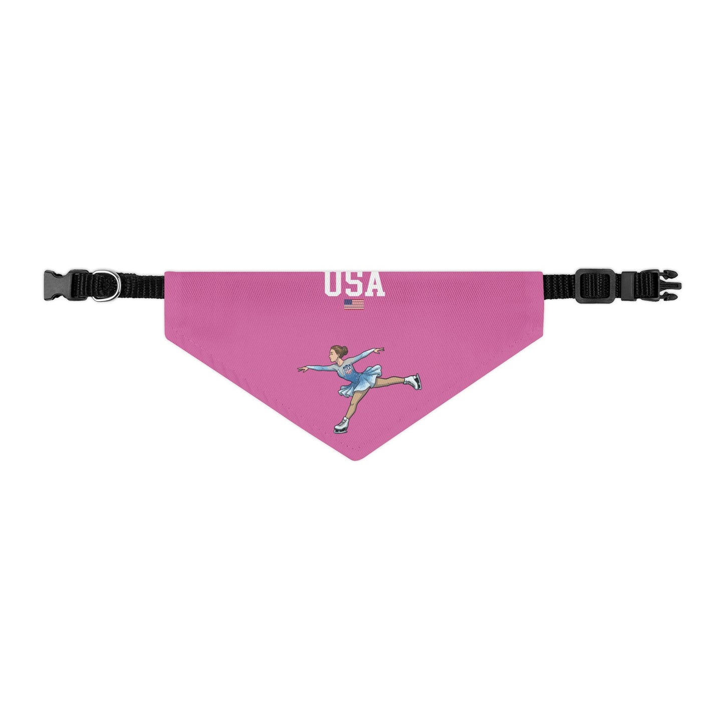 Princess Grace  TEAM USA  Pet Bandana Collar