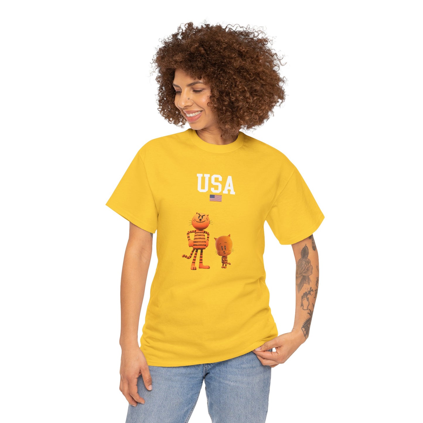 Princess Grace  TEAM USA  Unisex Heavy Cotton Tee