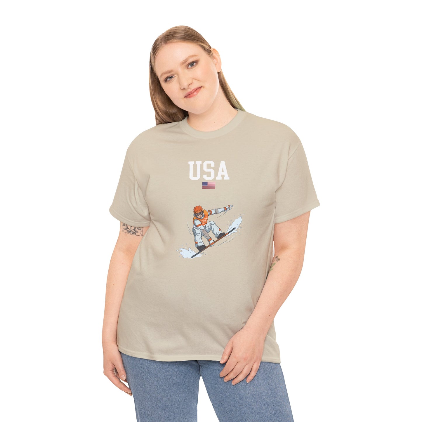 Princess Grace  TEAM USA  Unisex Heavy Cotton Tee