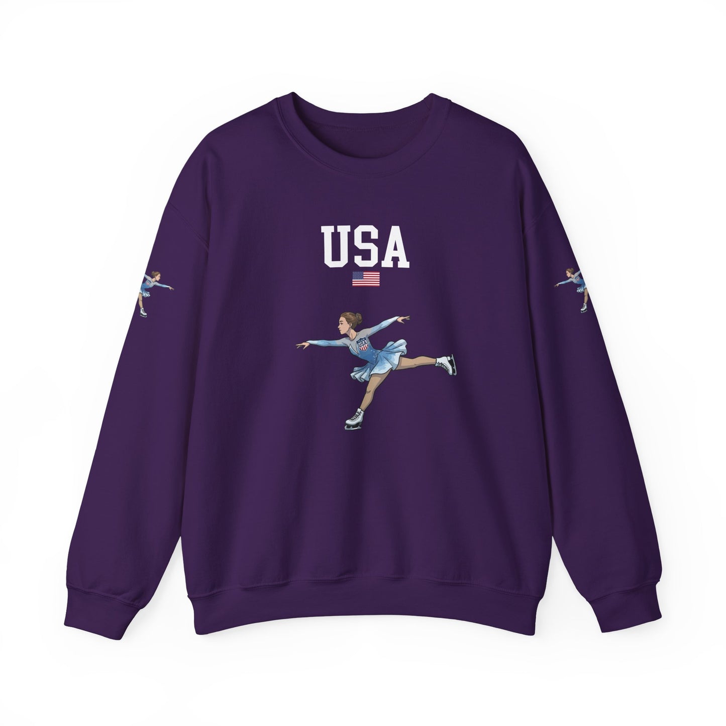 Princess Grace  TEAM USA  Unisex Heavy Blend  Crewneck Sweatshirt