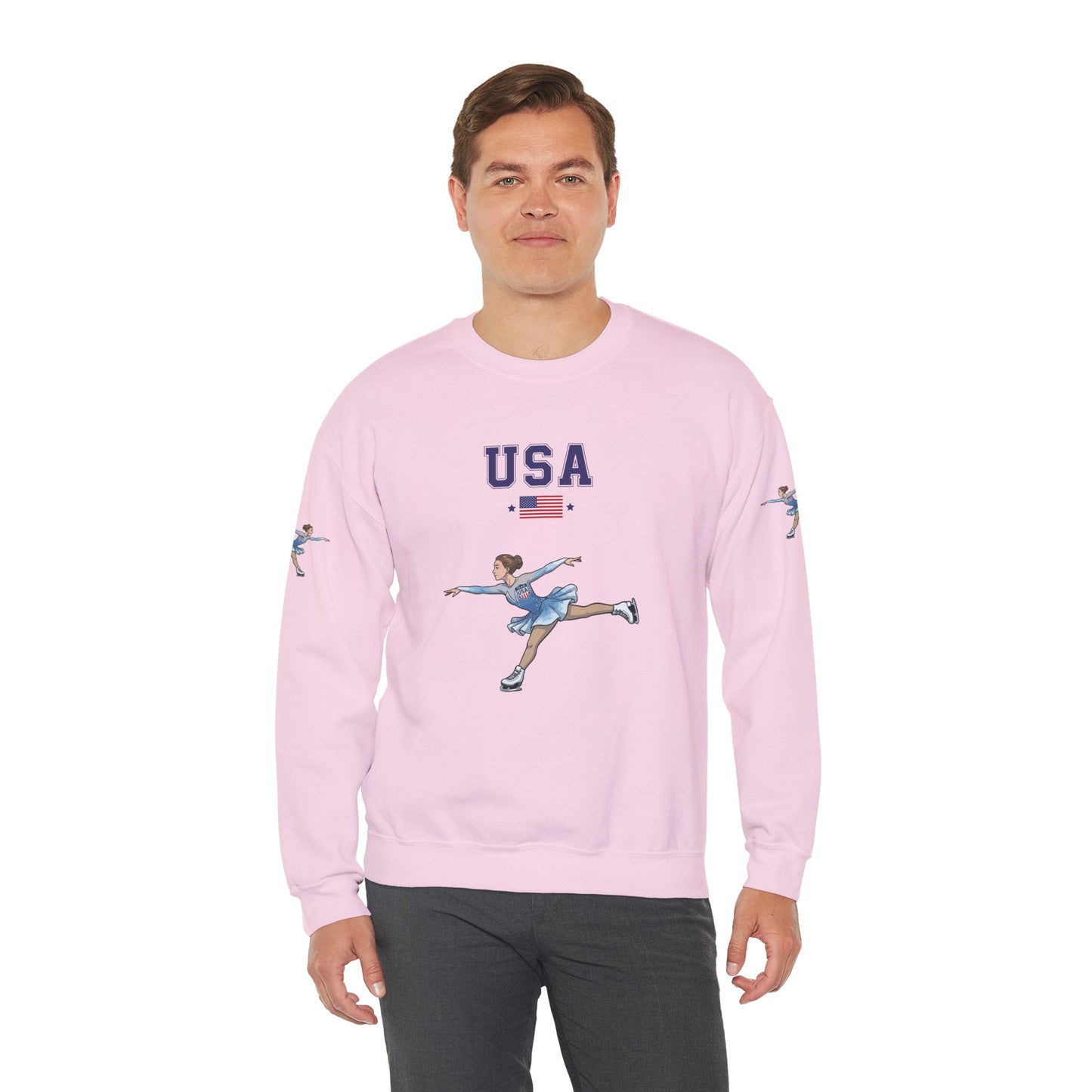 Princess Grace  TEAM USA  Unisex Heavy Blend  Crewneck Sweatshirt