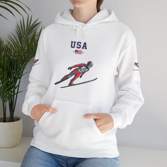Princess Grace  TEAM USA  Unisex Heavy Blend Hooded Sweatshirt