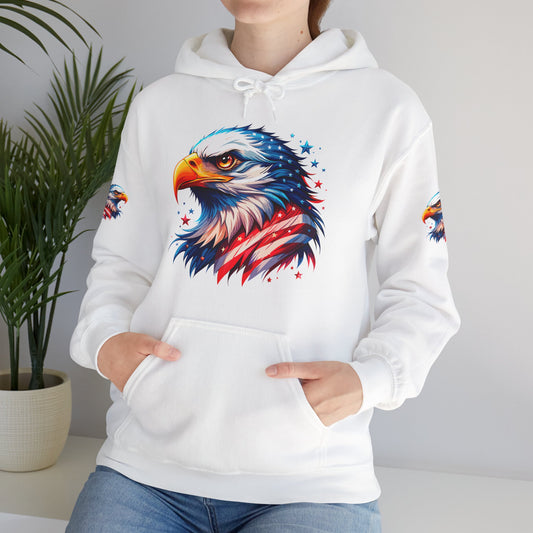 Princess Grace  American  Eagle Unisex Heavy Blend Hooded Sweatshirt