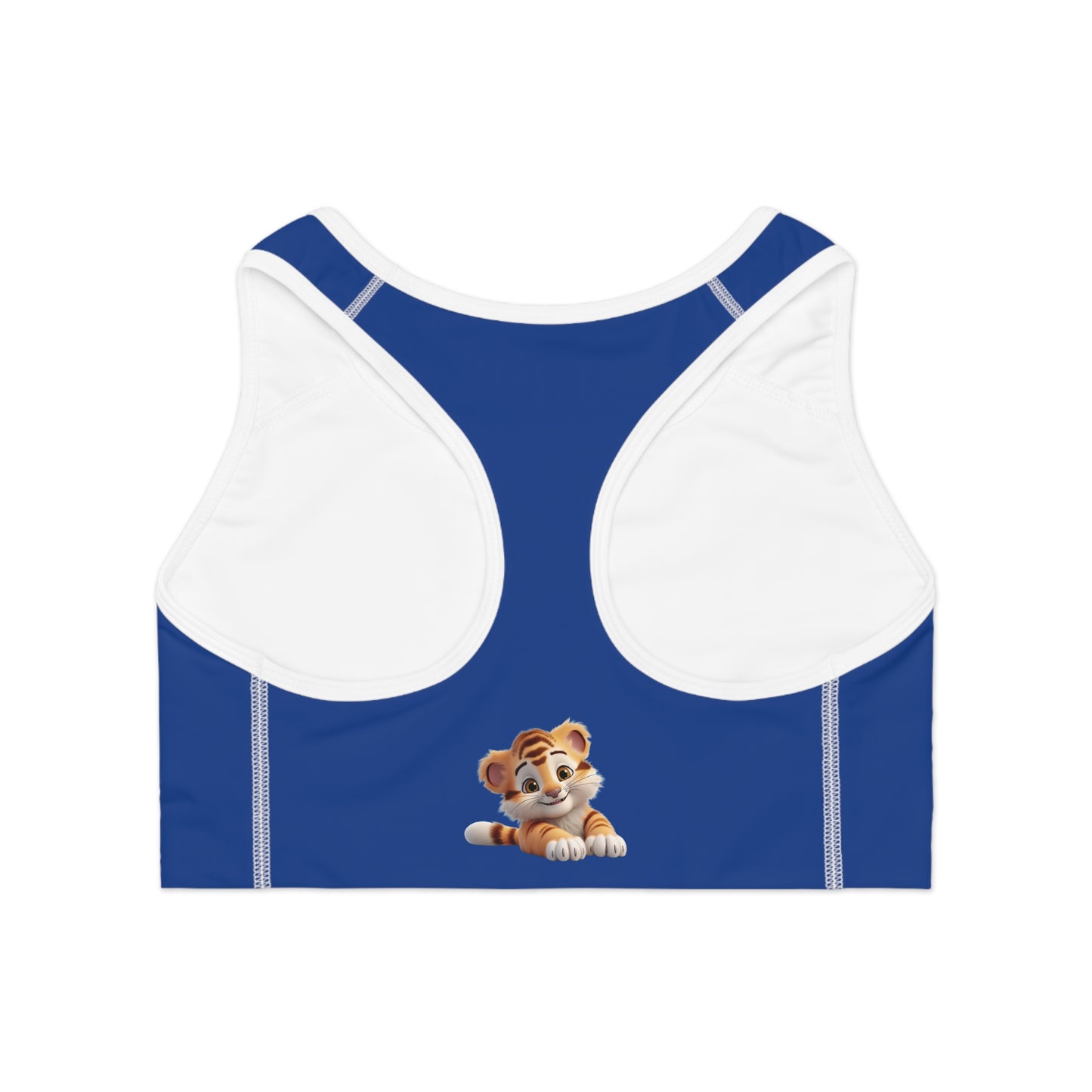 Princess Grace  Cute Tiger Sports Bra