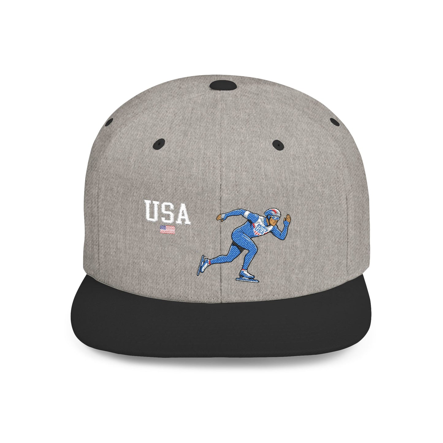 Princess Grace  TEAM USA  Flat Bill Snapback Hat