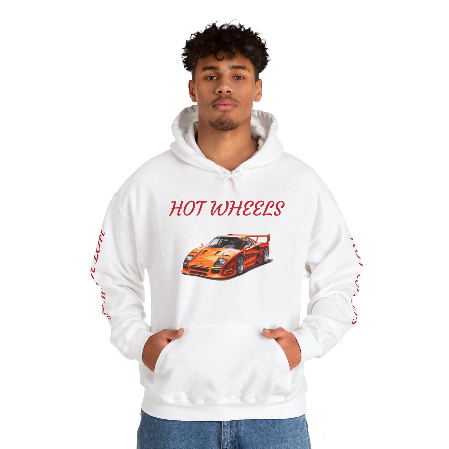 Princess Grace  Hot Wheels Unisex Heavy Blend Hooded Sweatshirt  Retro Racing Style