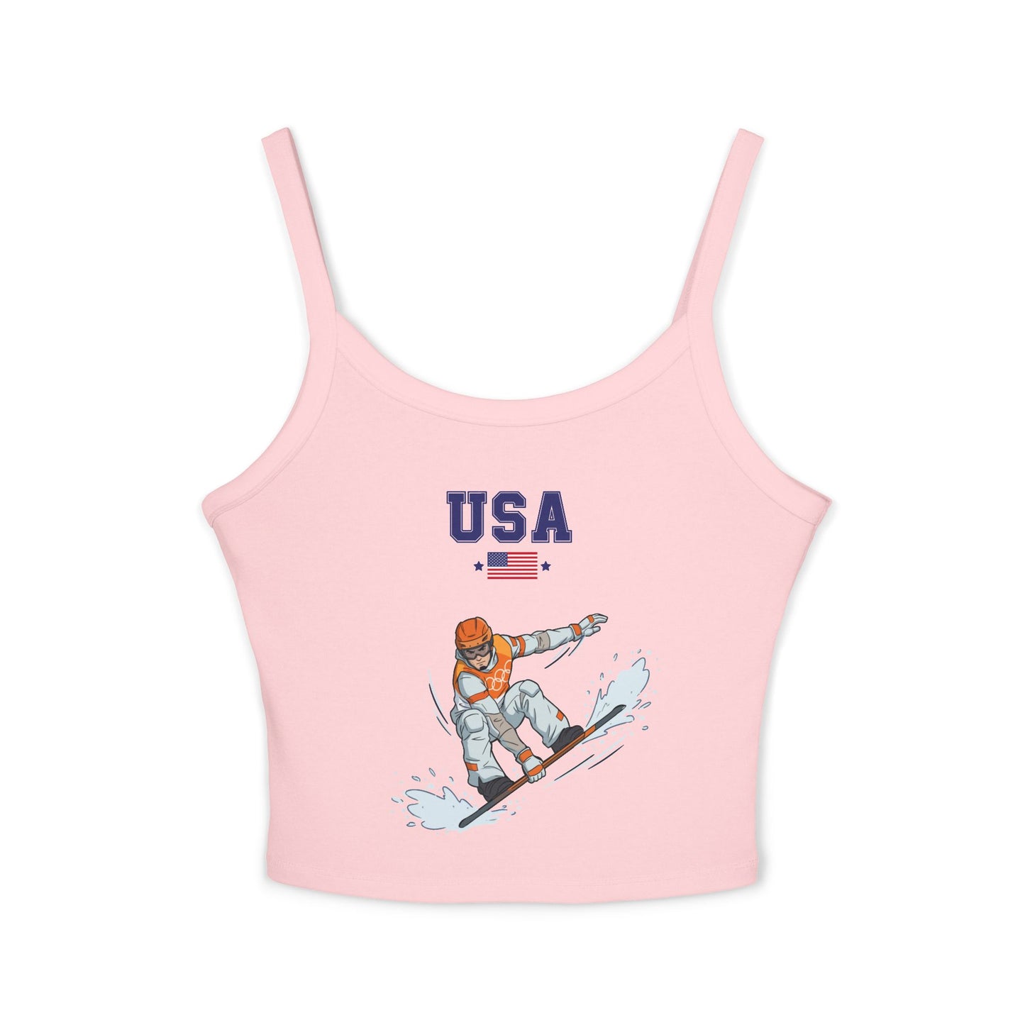 Princess Grace  TEAM USA  Women's Spaghetti Strap Tank Top